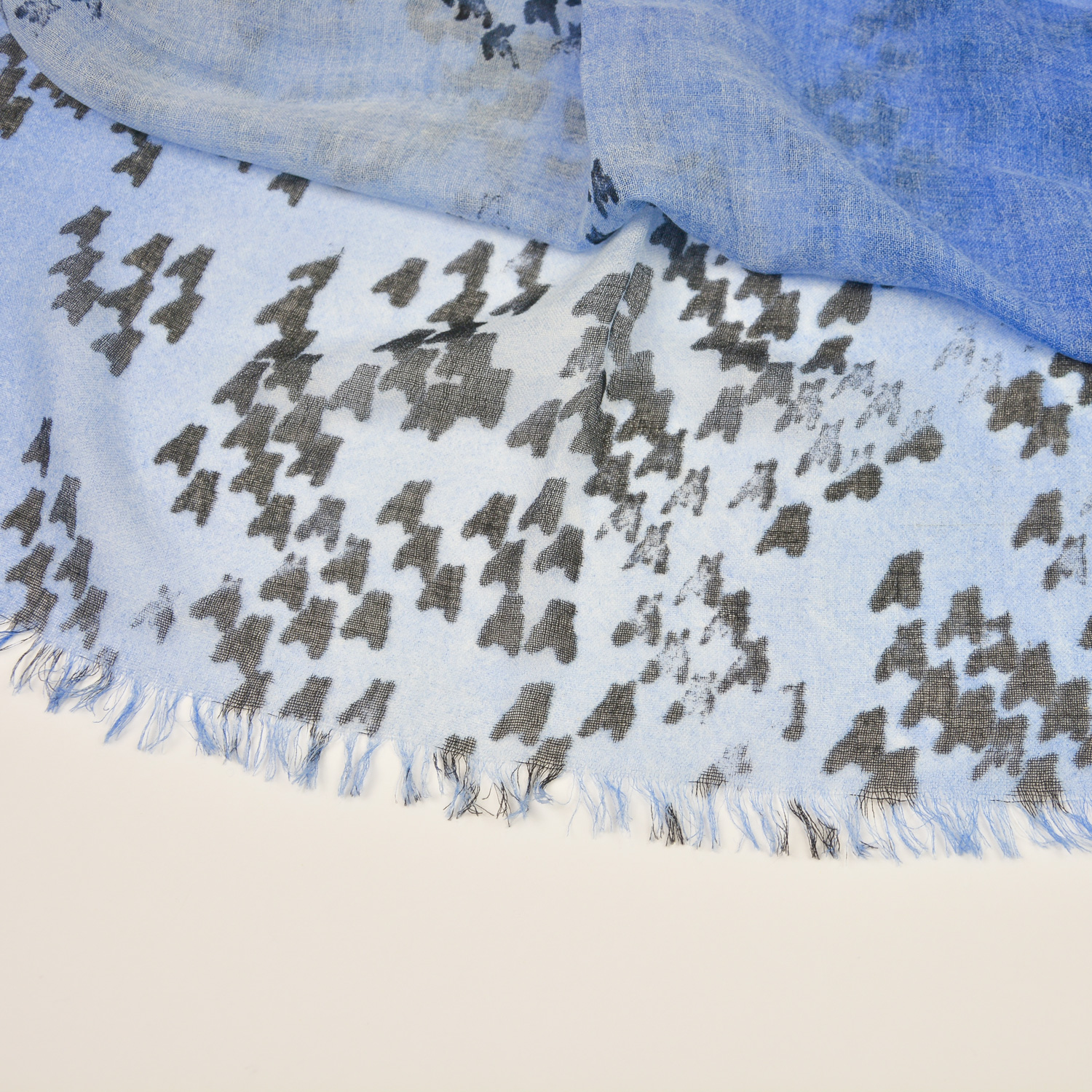 Sciarpa Cashmere 95 - Blue - immagine 4