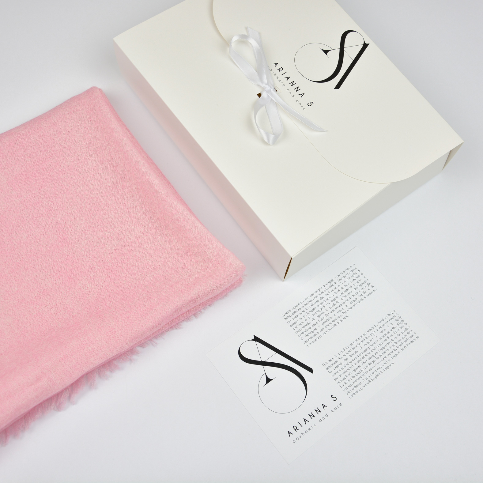Sciarpa Cashmere 108 - Rose