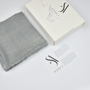 Sciarpa Cashmere 120 - Gray
