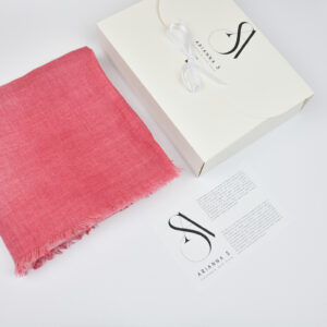 Sciarpa Cashmere 120 - Soft Red